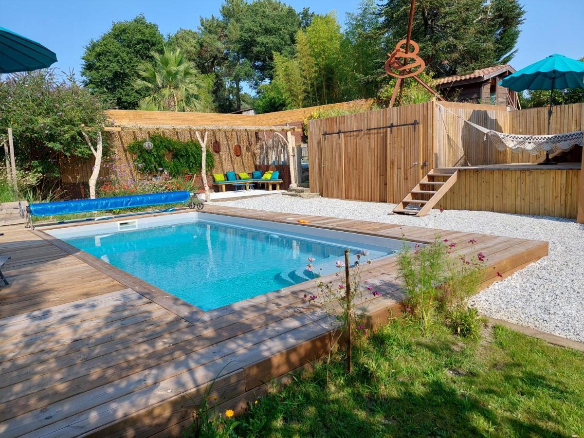 סורטס הוסגור Villa Hossegor - 4 Etoiles, 6 Chambres - 5 Salles De Bains - Piscine Chauffee 5 Mn Des Plages מראה חיצוני תמונה