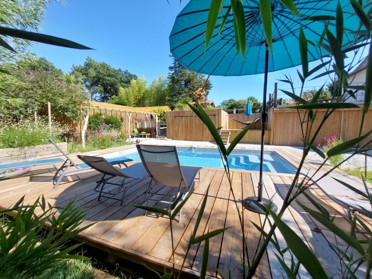 סורטס הוסגור Villa Hossegor - 4 Etoiles, 6 Chambres - 5 Salles De Bains - Piscine Chauffee 5 Mn Des Plages מראה חיצוני תמונה